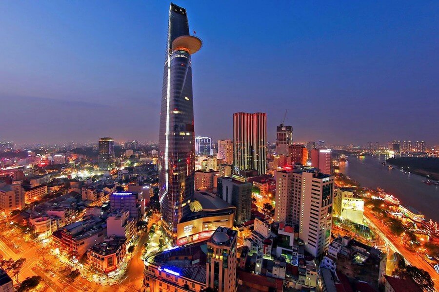 Bitexco Tower: Symbolizing the prosperity of Saigon.