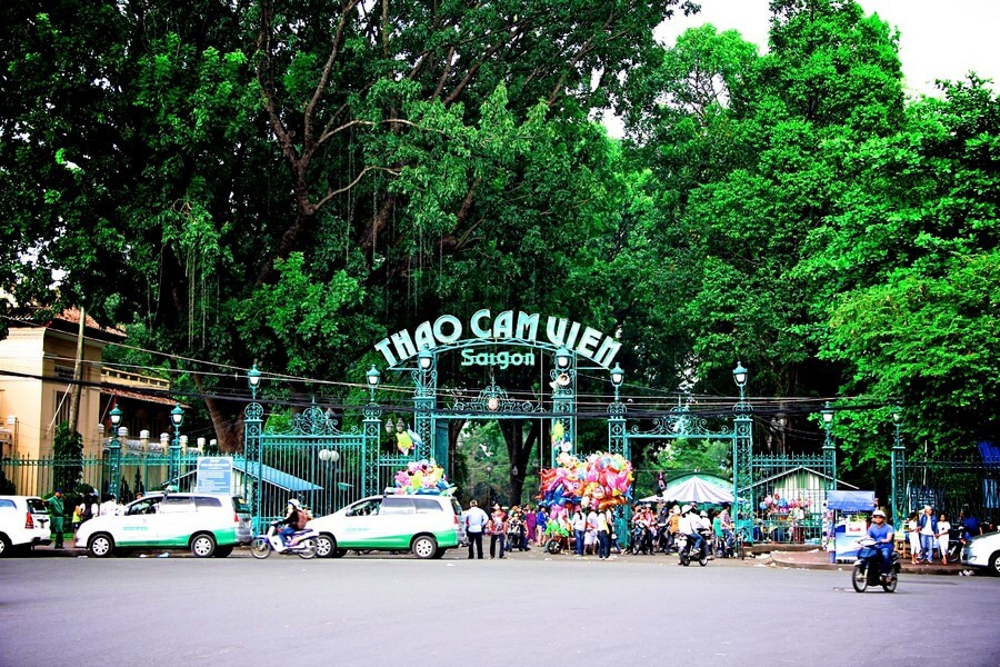 Saigon Zoo and Botanical Gardens, Ho Chi Minh City's wildlife sanctuary.