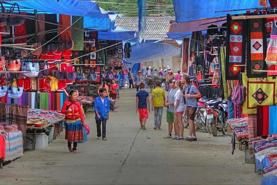 Sapa's market: A haven for unique handmade crafts and products.