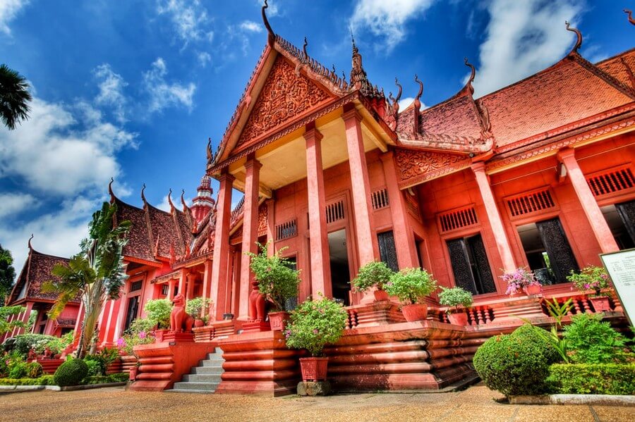 The National Museum of Cambodia in Phnom Penh.