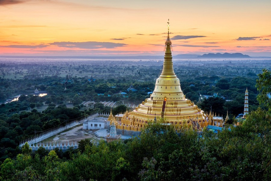 The breathtaking landscapes of Myanmar.