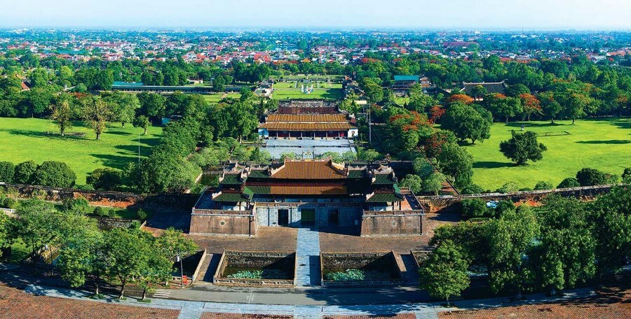 The timeless beauty of the Imperial City of Hue, Vietnam.