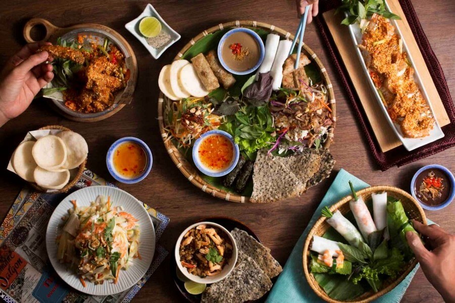 Vietnamese cuisine is diverse, with influences from the three regions: North, Central, and South.