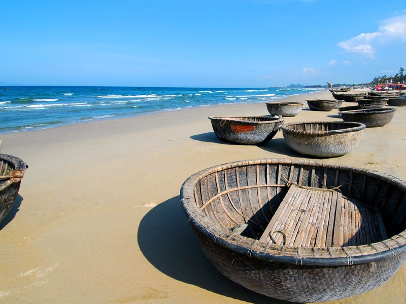 My Khe, beautiful beach in Da Nang, Vietnam